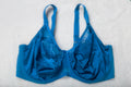 Elomi US 40H UK 40FF EL4030 Cate Unlined Full Cup Underwire Bra Blue