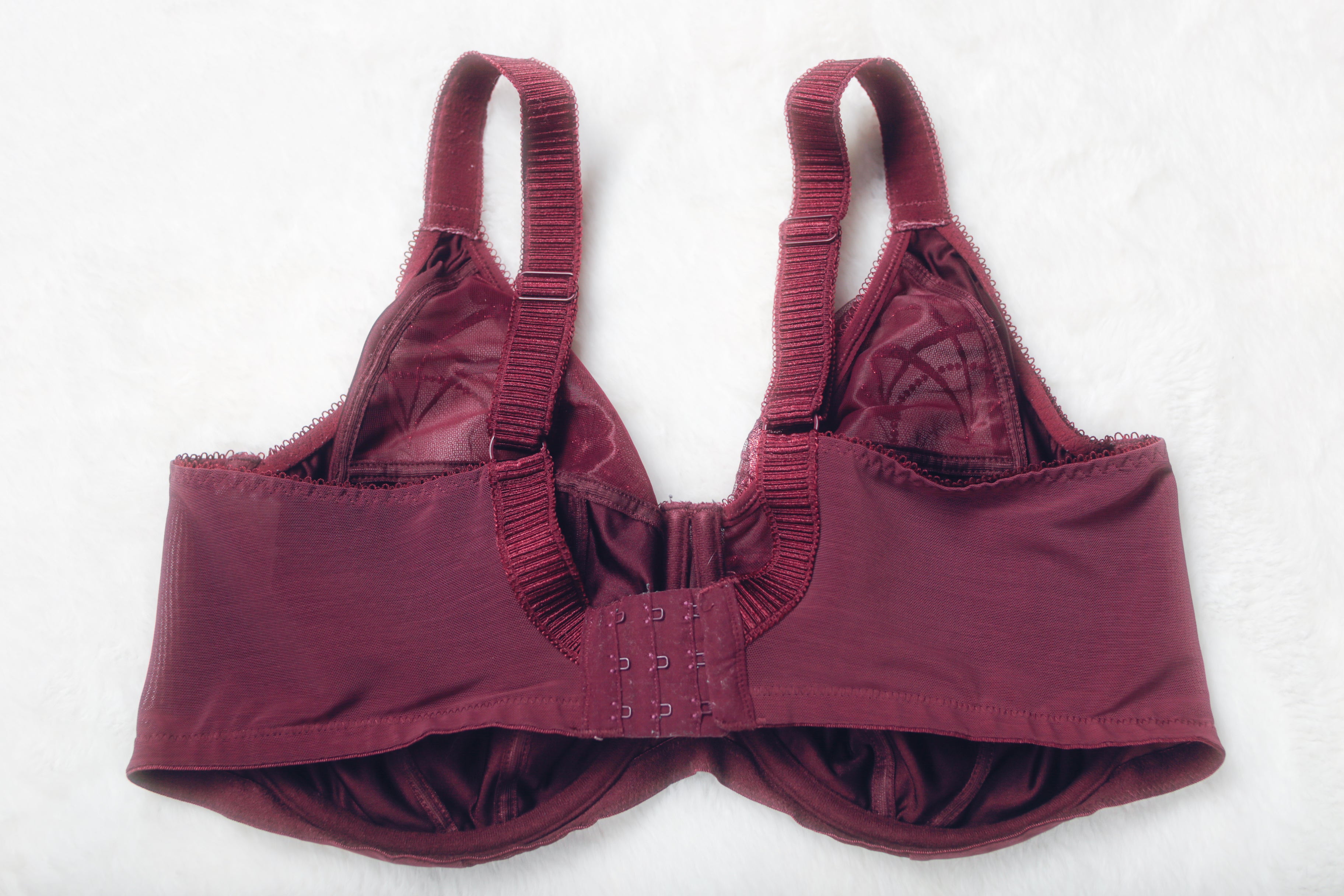 Elomi US 40H UK 40FF EL4030 Cate Unlined Full Cup Underwire Bra Purple