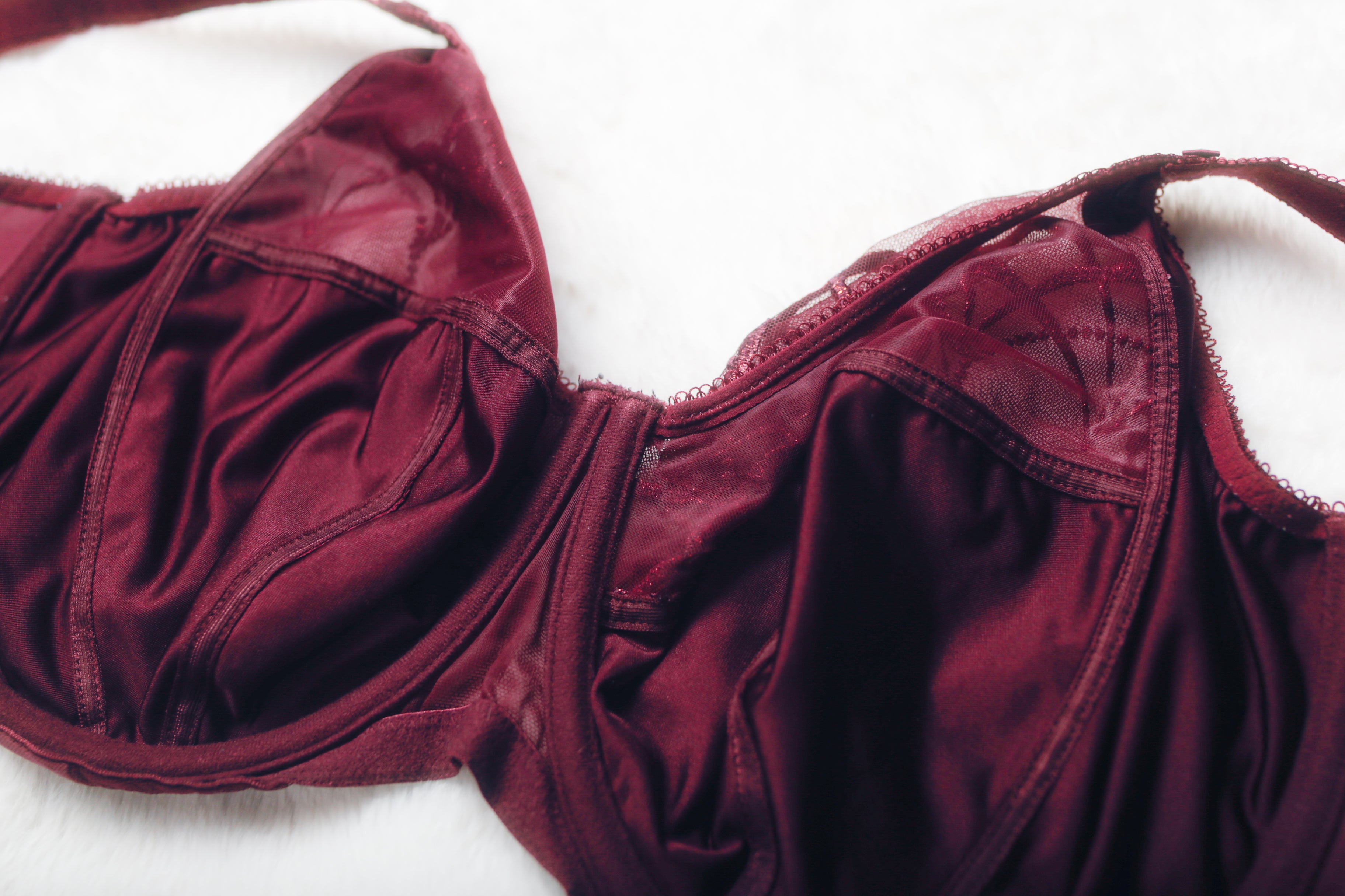 Elomi US 40H UK 40FF EL4030 Cate Unlined Full Cup Underwire Bra Purple