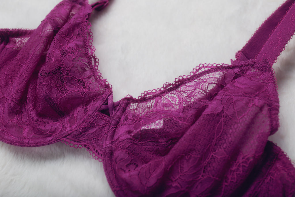 Wacoal 38D So Sophisticated 851287 Unlined Semi-sheer Lace Full Coverage Underwire Bra Pink