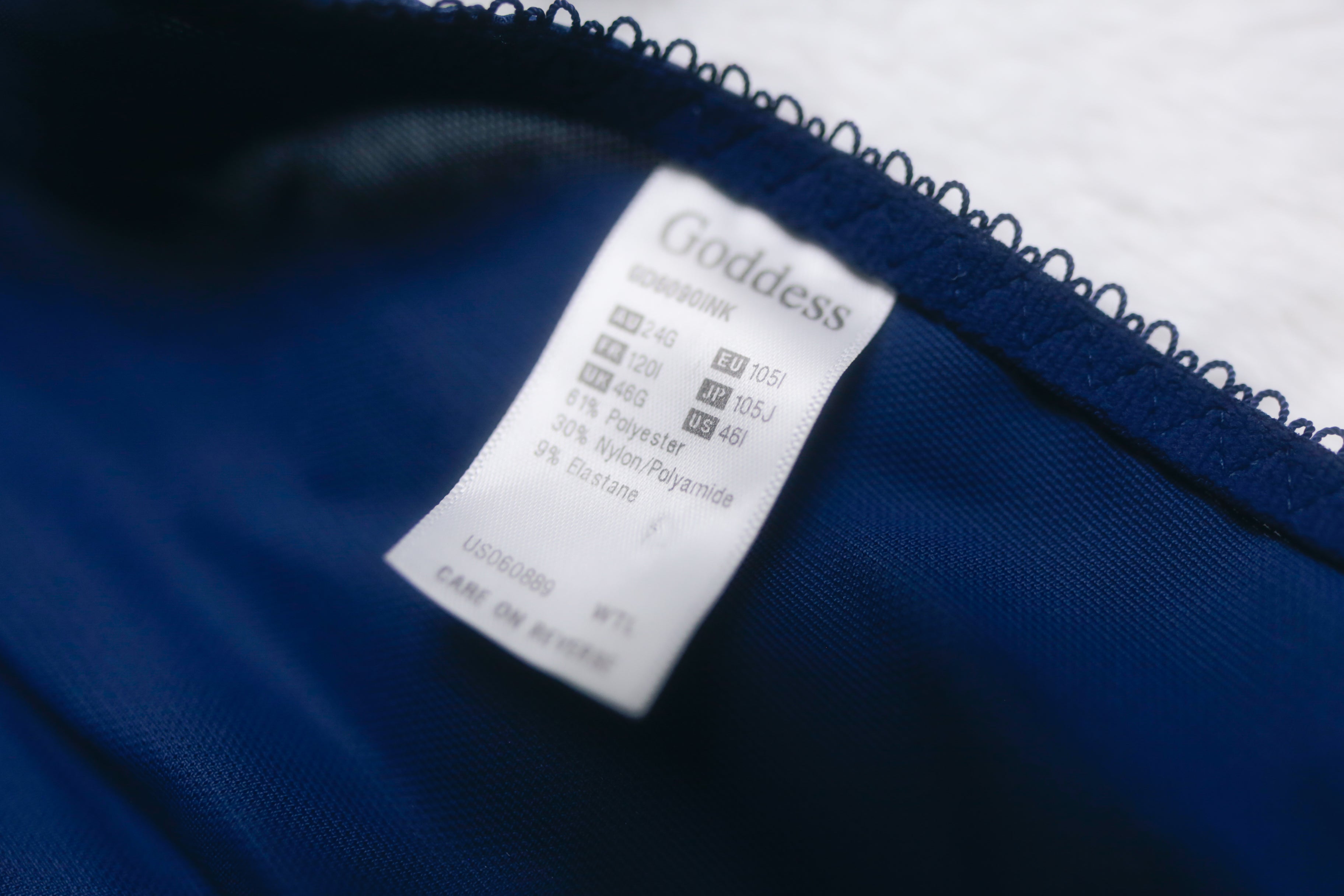 Goddess 46I 46G GD6090 Keira Banded Full Figure Underwire Bra Purple