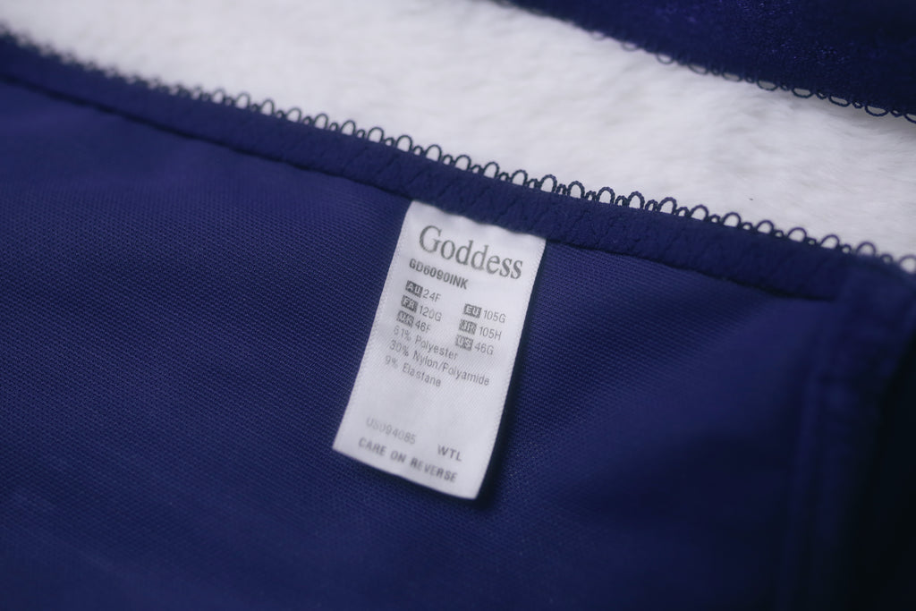 Goddess 46I 46G GD6090 Keira Banded Full Figure Underwire Bra Purple