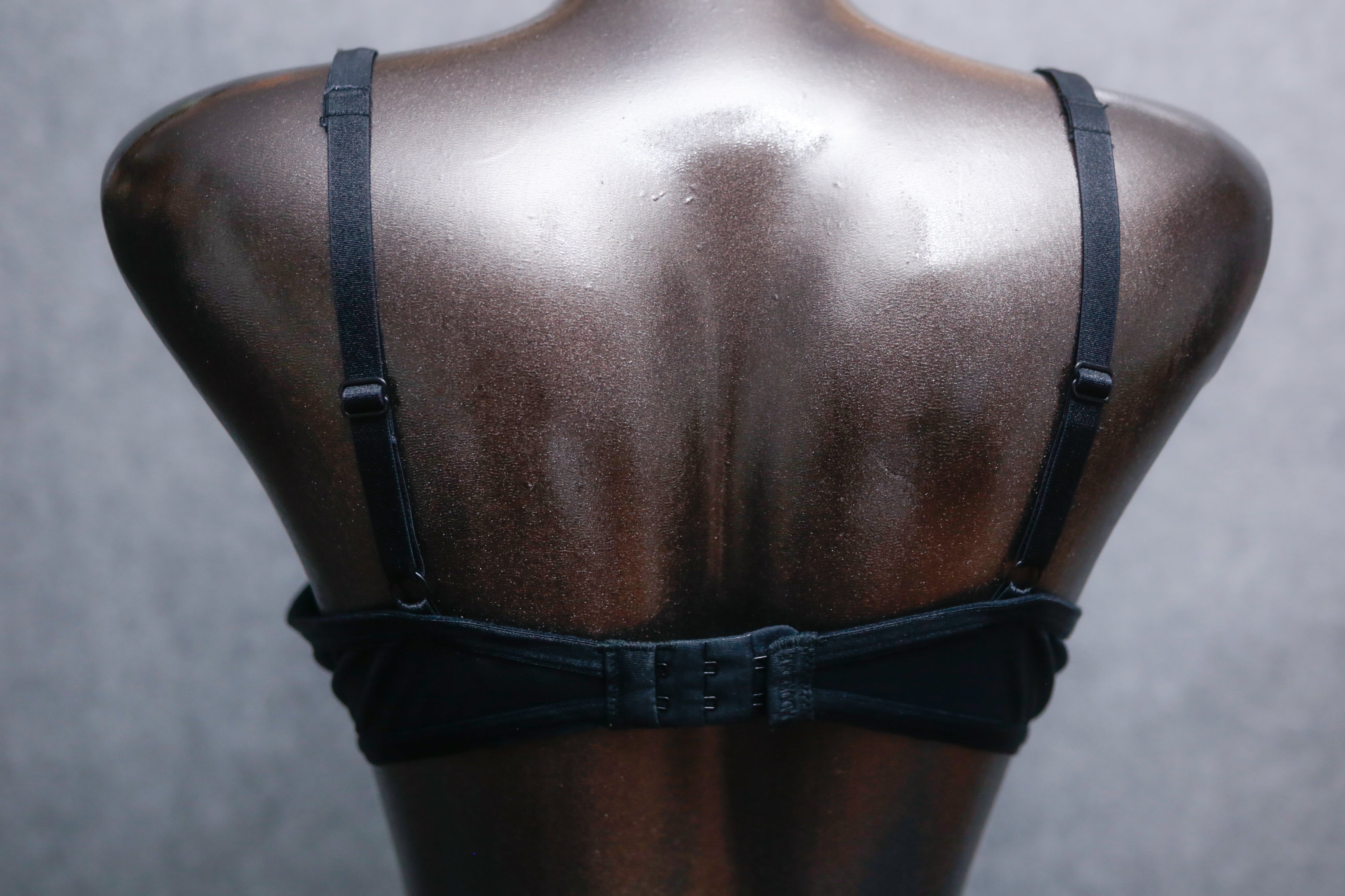 Adore Me 36D Jamilla Unlined Underwire Mesh Embroidery Bra Black