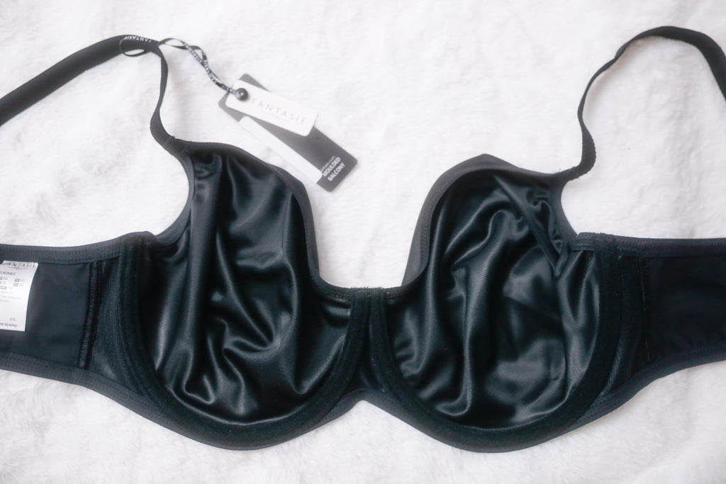 Fantasie 36E Smoothing Balcony FL4520 T-shirt Bra Black NEW