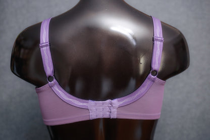 Elomi 38H 38FF EL8030 Caitlyn Side Support Underwire Bra Purple