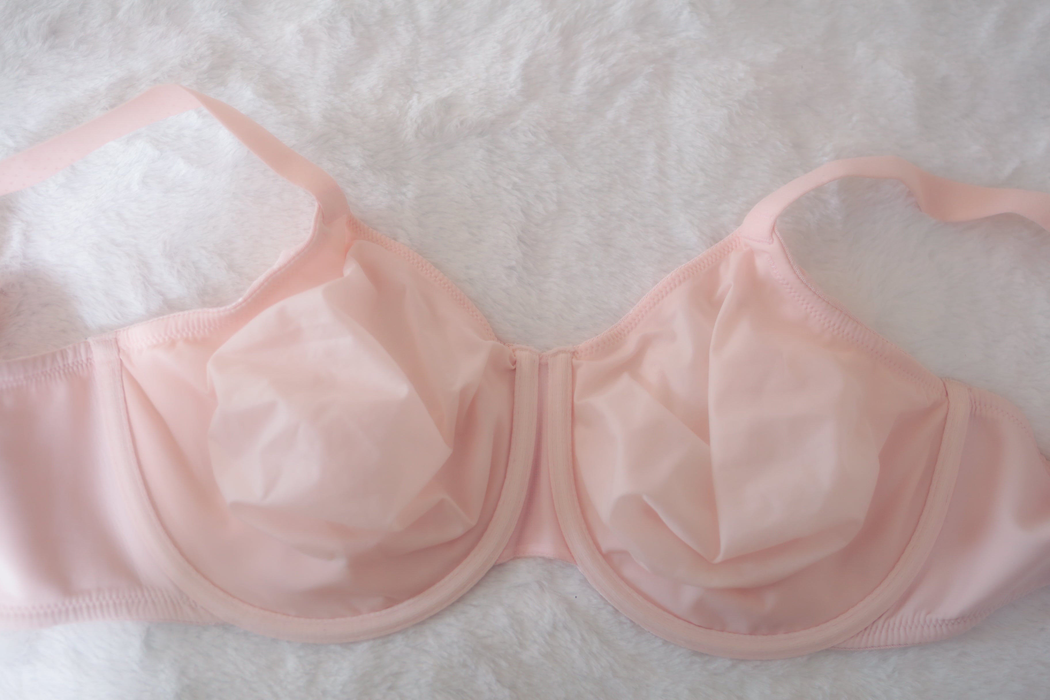 Wacoal US 38G / UK 38F 855303 Back Appeal Smoothing Underwire Bra Pink