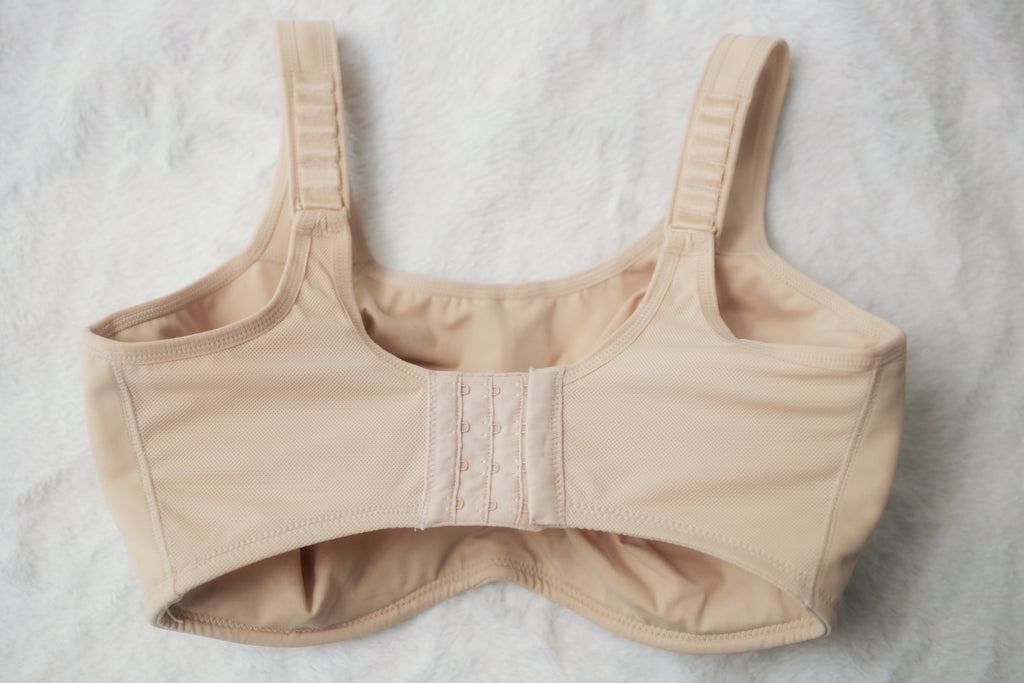 Wacoal 34H 34FF 855170 Simone Sport Underwire Sports Bra Beige