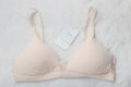 Pepper Limitless Wirefree Scoop Lightly Padded Wireless T-shirt Bra Medium Nude Sand NEW