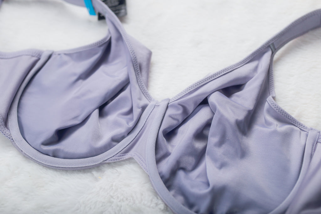 Bali 36DDD Live It Up Seamless 3353 Full Figure Underwire Bra Purple Lilac NEW