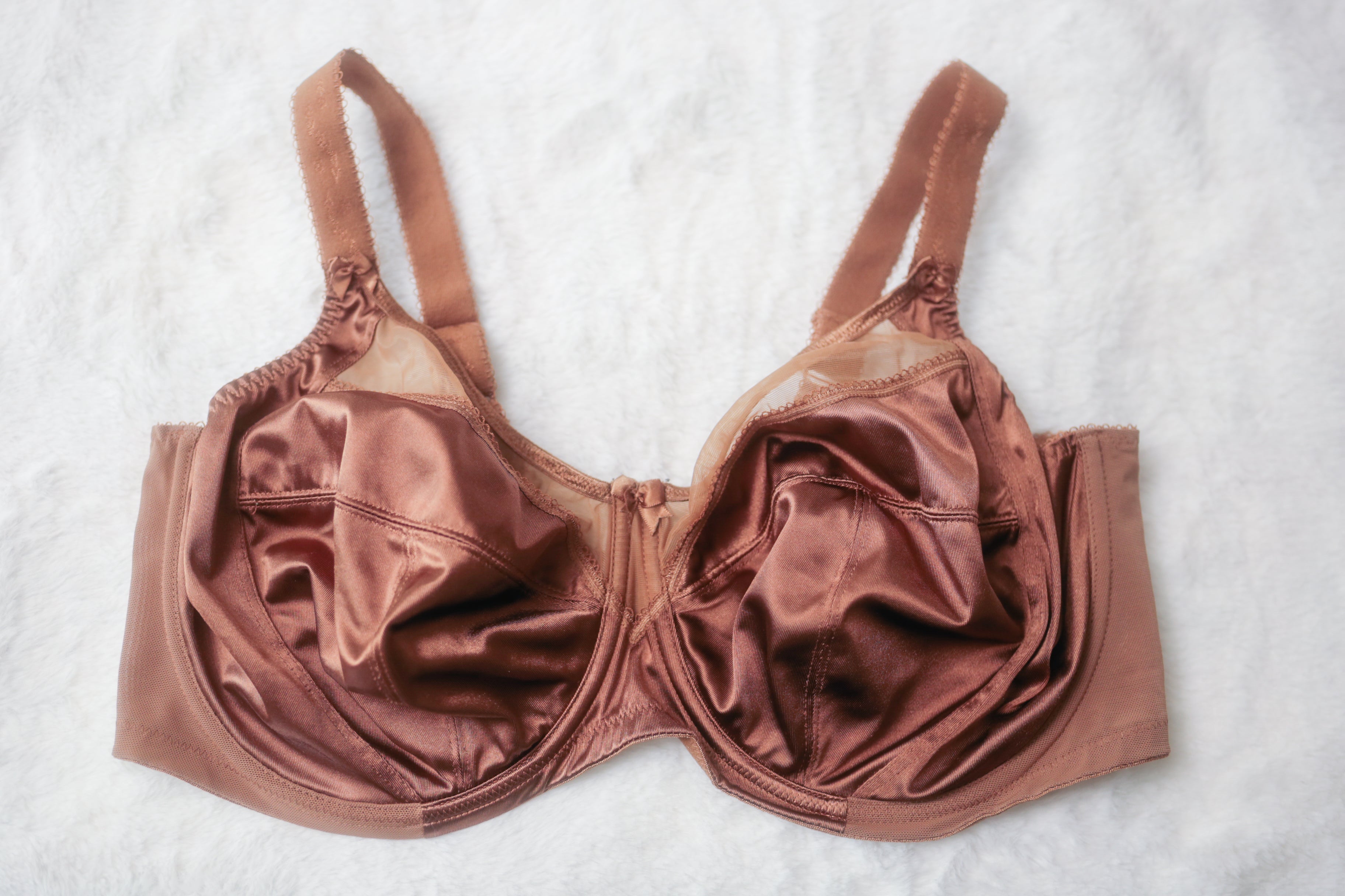 Goddess 40H 46FF GD6090 Keira Banded Full Figure Underwire Bra Brown