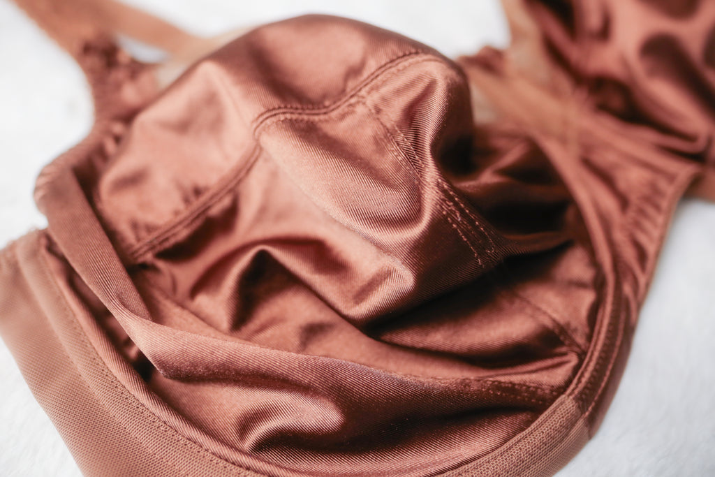 Goddess 40H 46FF GD6090 Keira Banded Full Figure Underwire Bra Brown