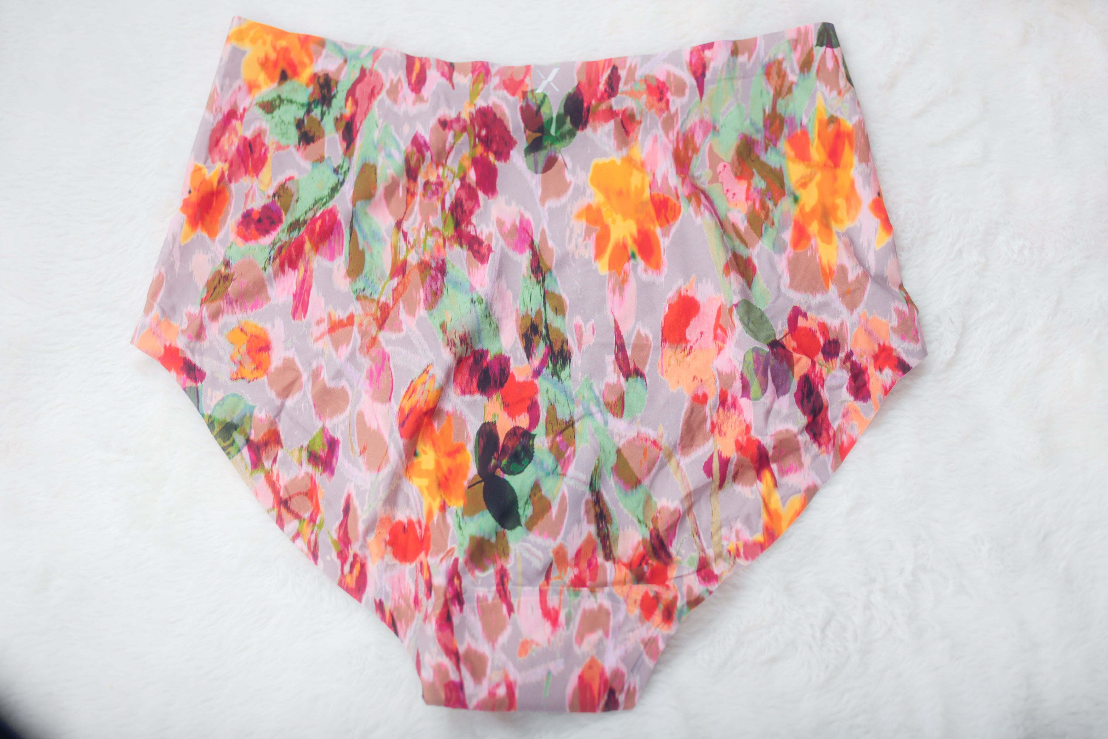 Knix Light Leakproof No-Show High Rise Underwear Period Panties XXL Floral NWOT