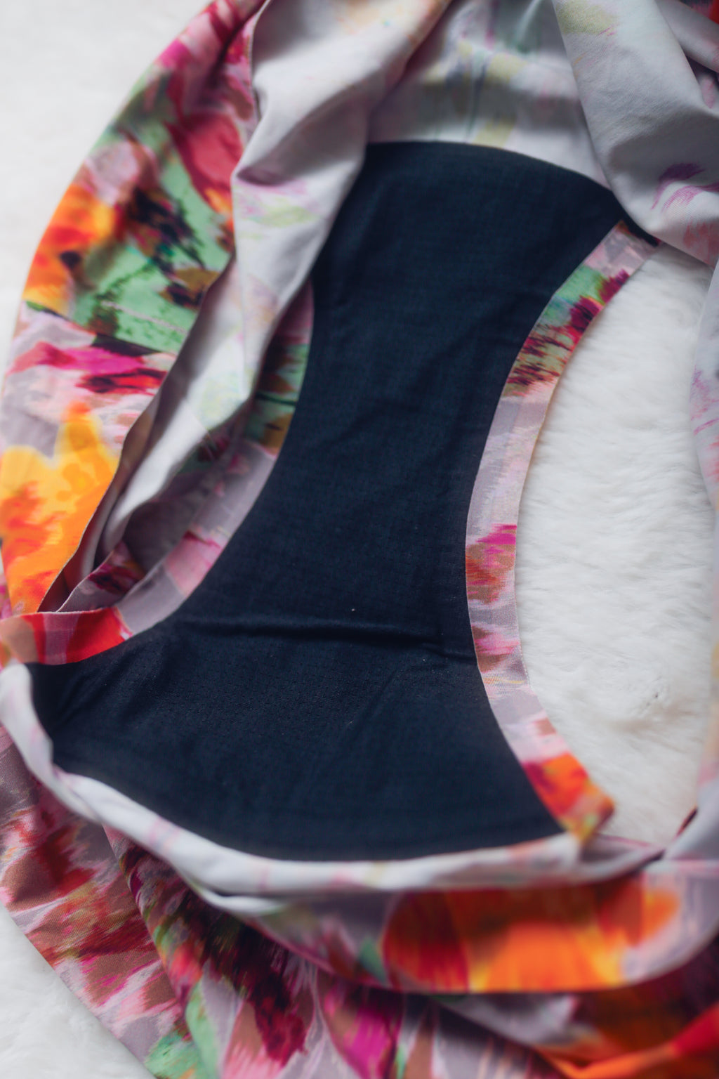 Knix Light Leakproof No-Show High Rise Underwear Period Panties XXL Floral NWOT