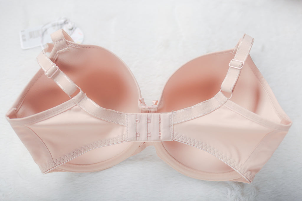 Freya US 32H UK 32FF Fancies Underwire Balcony Molded Bra Underwire AA1030 Beige NEW