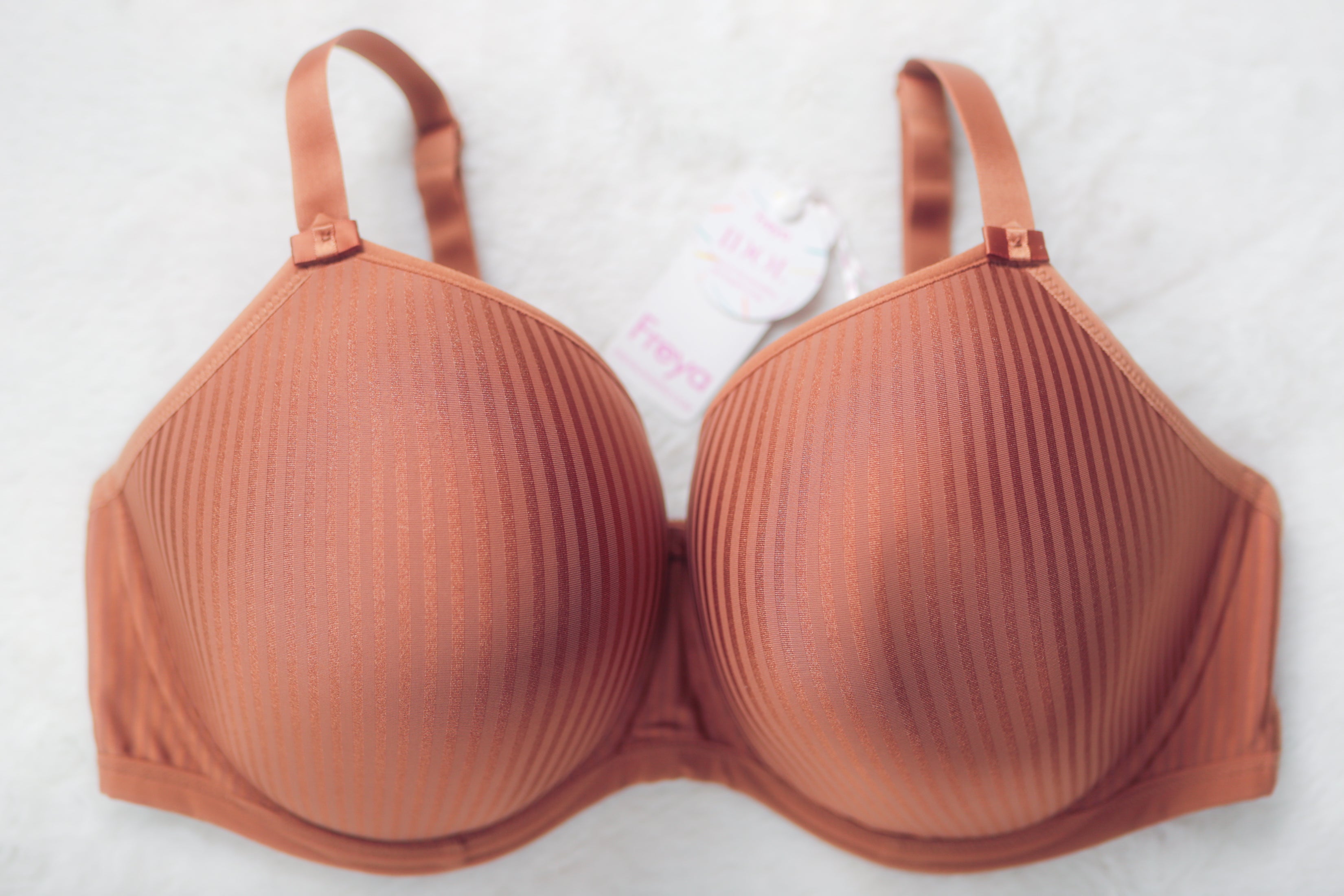 Freya US 38DDD UK 38E Idol Molded Underwire AA1050 Full Coverage Bra Brown NEW