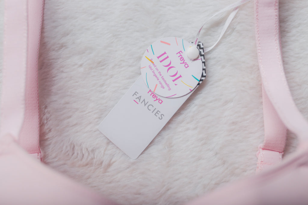 Freya US 32H UK 32FF Fancies Underwire Balcony Molded Bra Underwire AA1030 Pink NEW