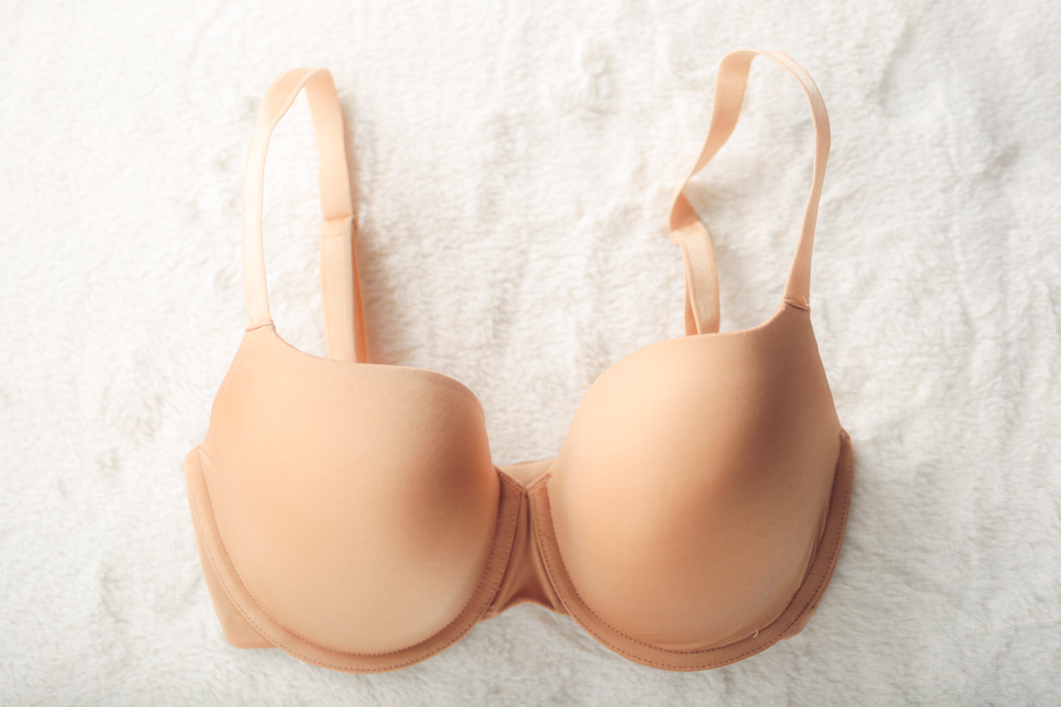 Panache 30E 30DD Porcelain Elan Underwire Molded T-shirt Bra Beige