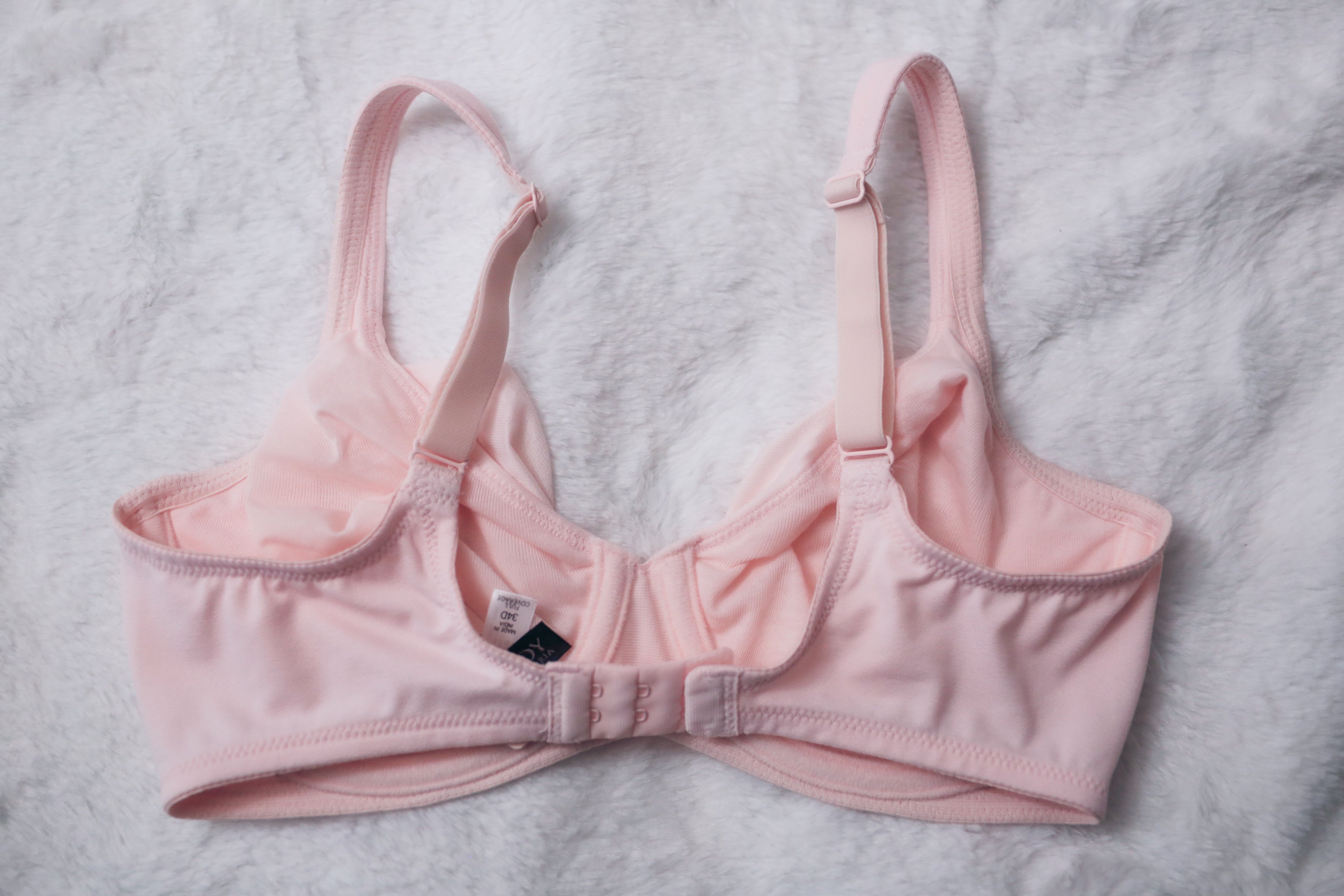 Victoria's Secret 34D Vintage Body by Victoria Unpadded Demi Underwire Bra Pink NEW