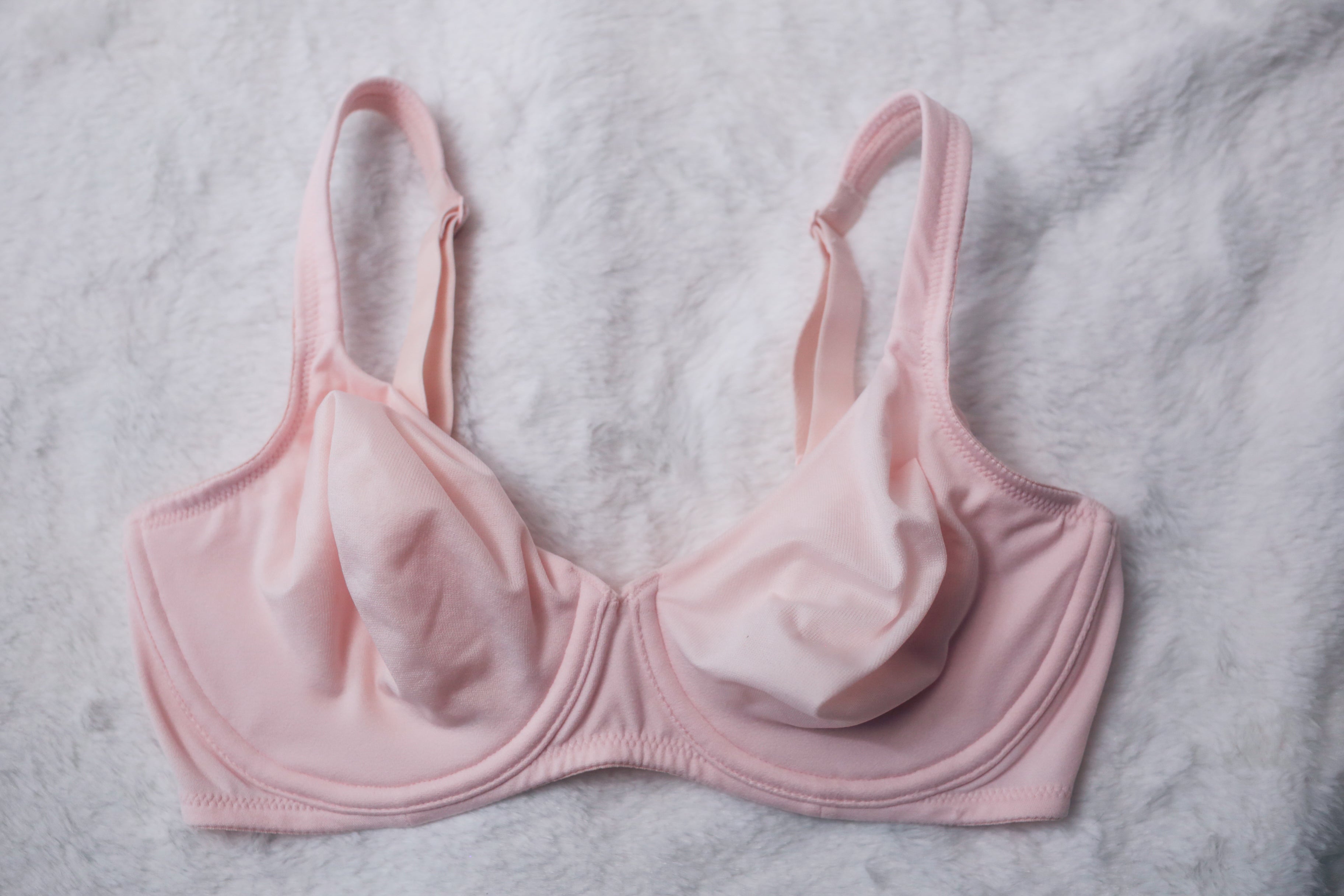 Victoria's Secret 34D Vintage Body by Victoria Unpadded Demi Underwire Bra Pink NEW