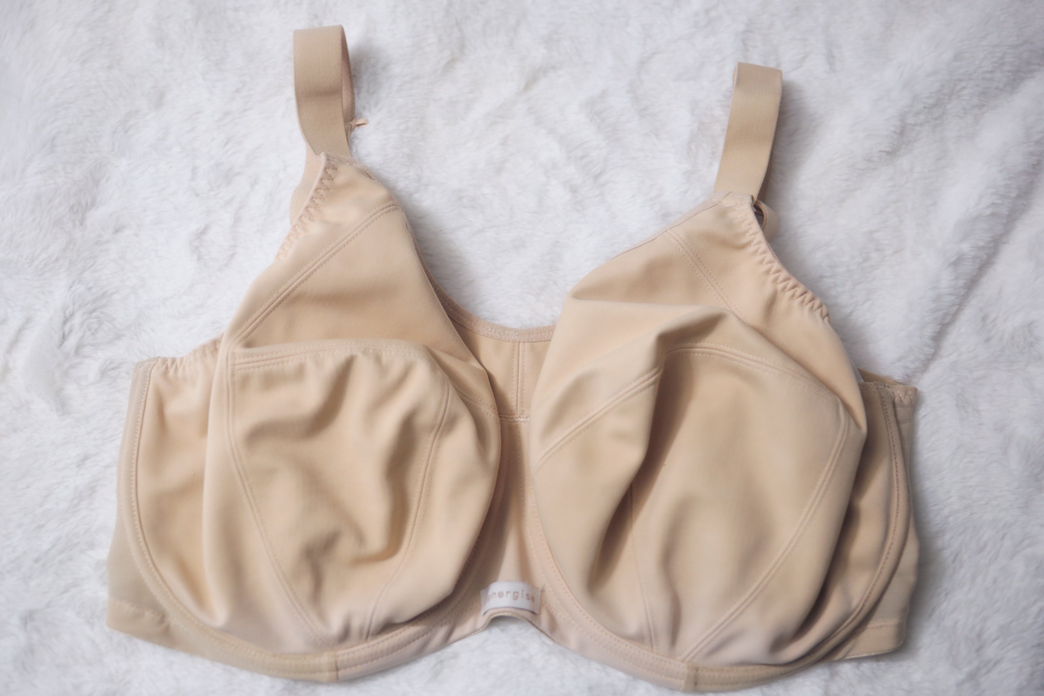 Elomi US 34K UK 34H EL8041 Energise Sports Bra Nude