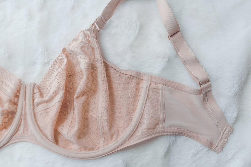 Freya US 32L UK 32HH Viva AA5641 Underwire Side-Support Full Coverage Bra Nude