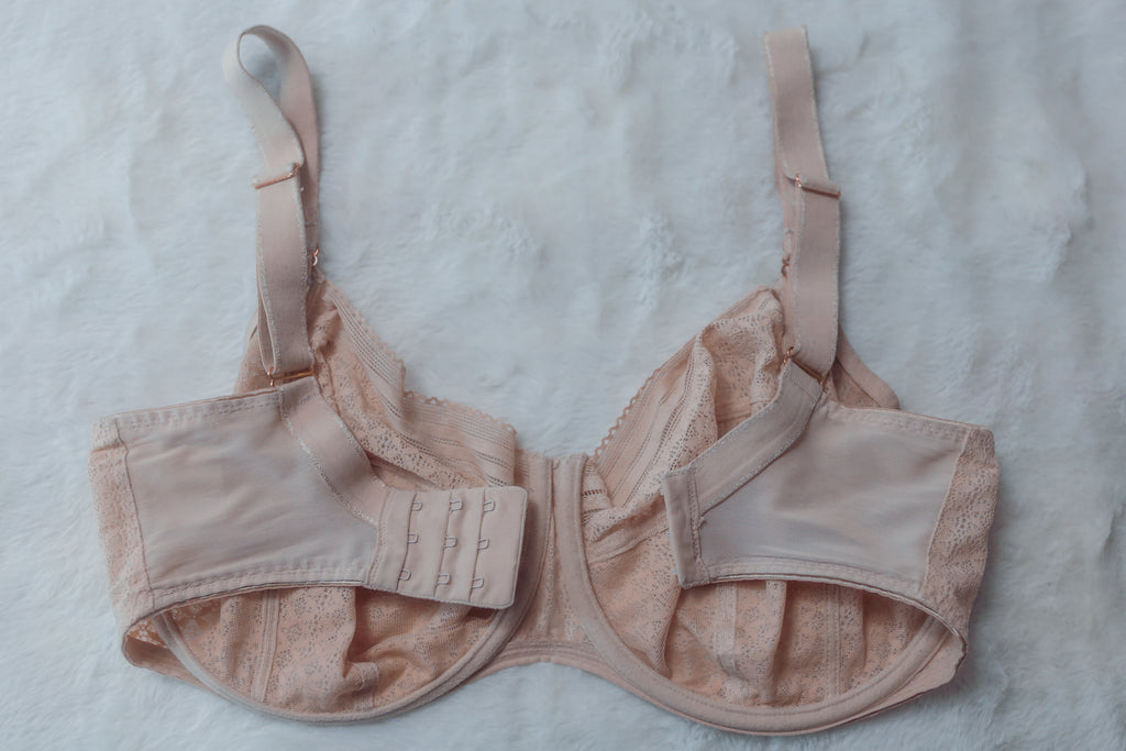 Freya US 32L UK 32HH Viva AA5641 Underwire Side-Support Full Coverage Bra Nude