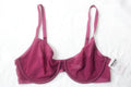 Auden 36C Unlined Demi Underwire Bra Dark Purple NEW