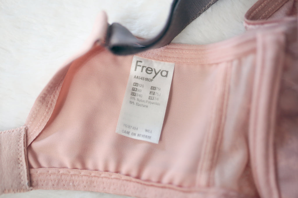 Freya US 34I UK 34G Offbeat Side Support AA5451 Underwire Unpadded Bra Pink