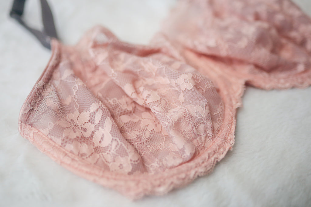 Freya US 34I UK 34G Offbeat Side Support AA5451 Underwire Unpadded Bra Pink