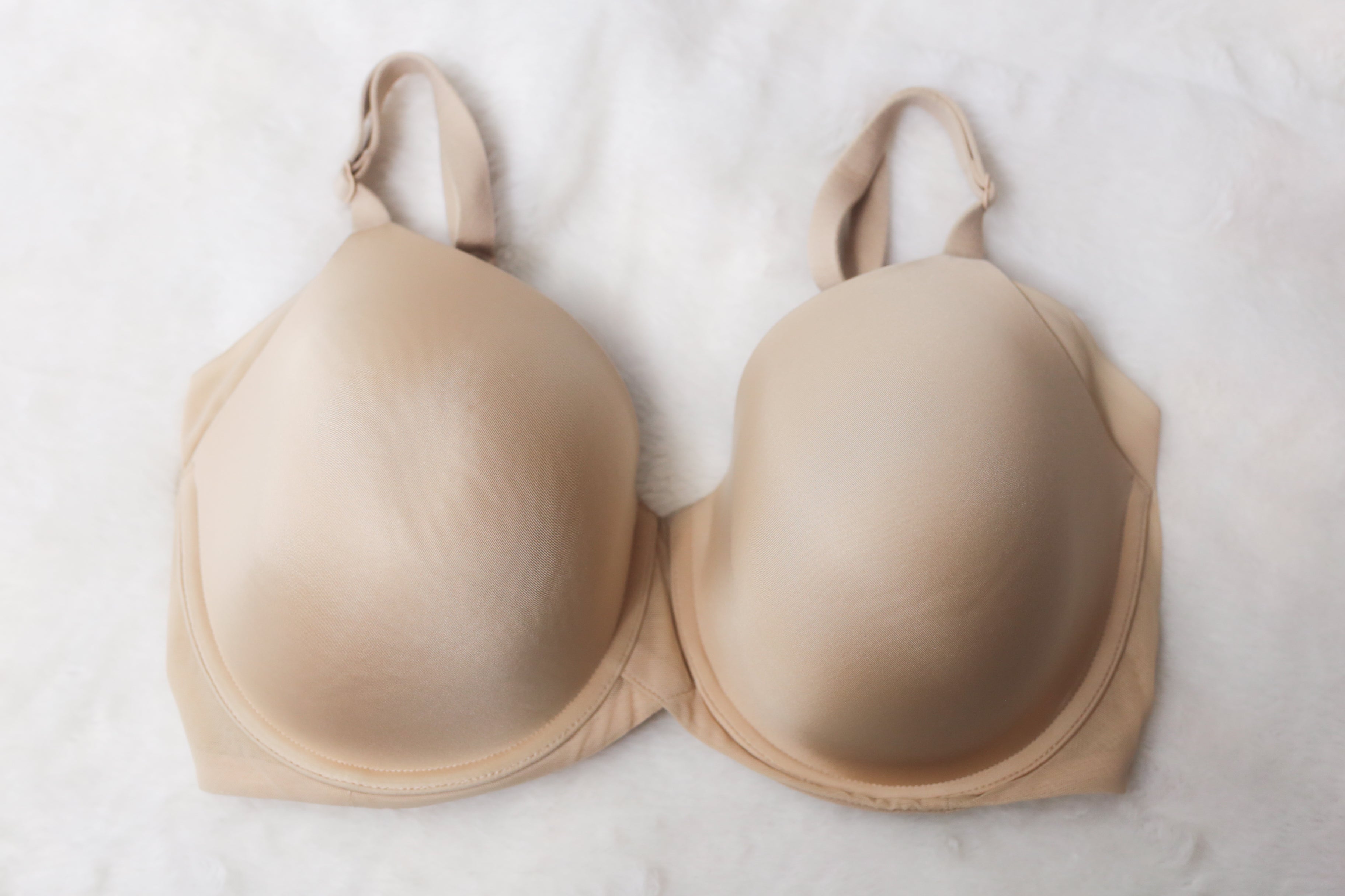 Wacoal 36G 853281 Ultimate Side-smoother T-shirt Bra Beige Nude