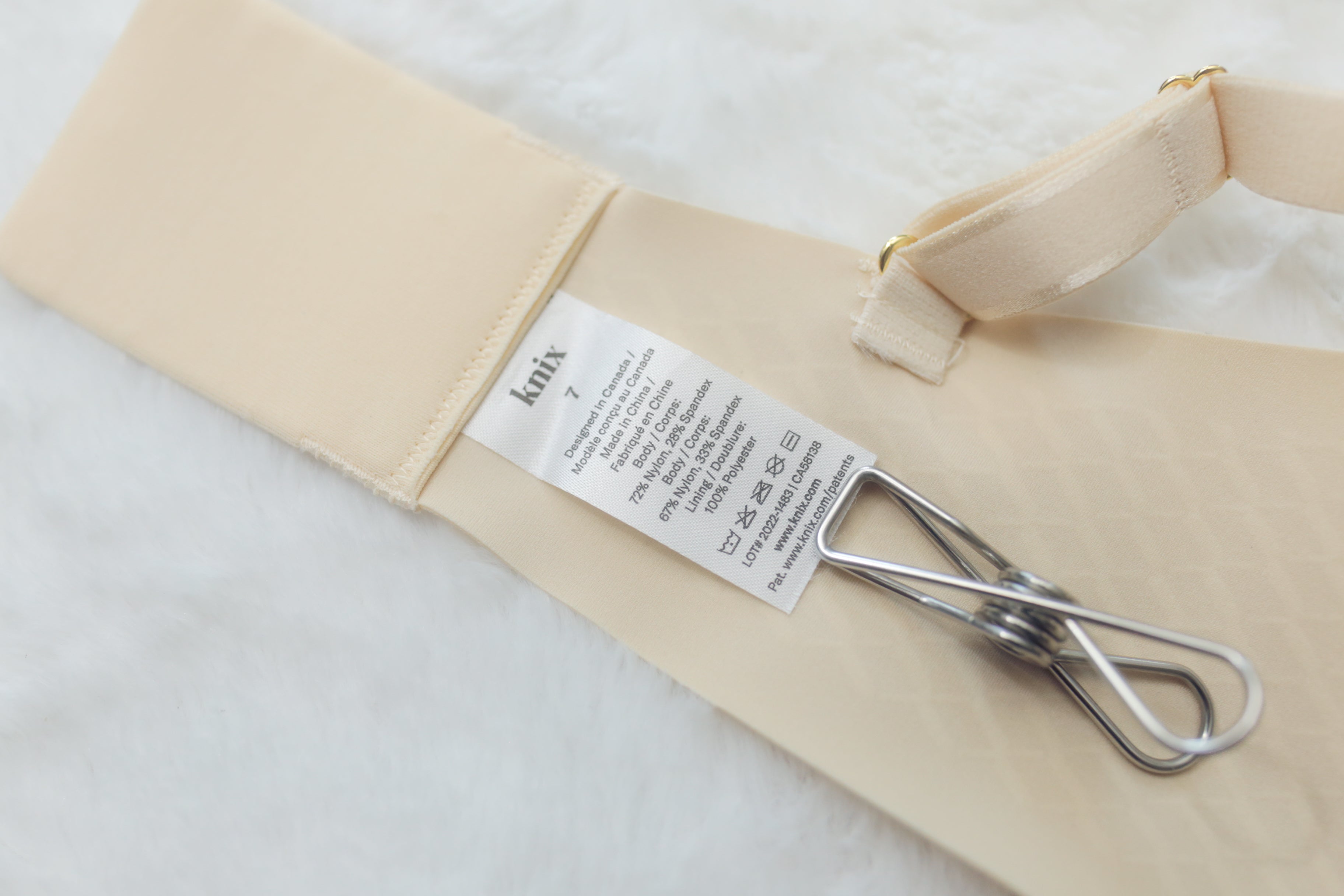 Knix 7 36DD 38DD 36DDD WingWoman Seamless Wireless Contour T-shirt Bra Cream