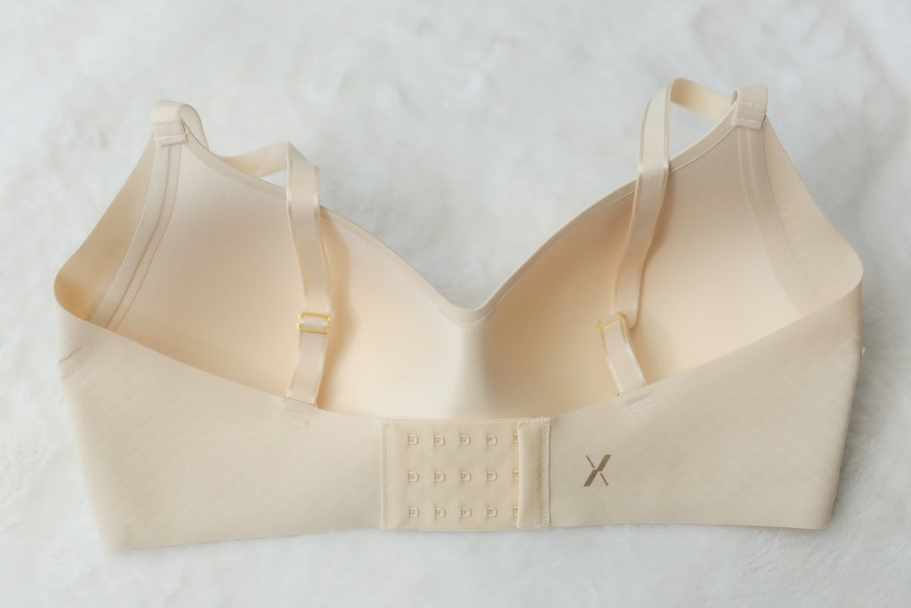 Knix 7 36DD 38DD 36DDD WingWoman Seamless Wireless Contour T-shirt Bra Cream