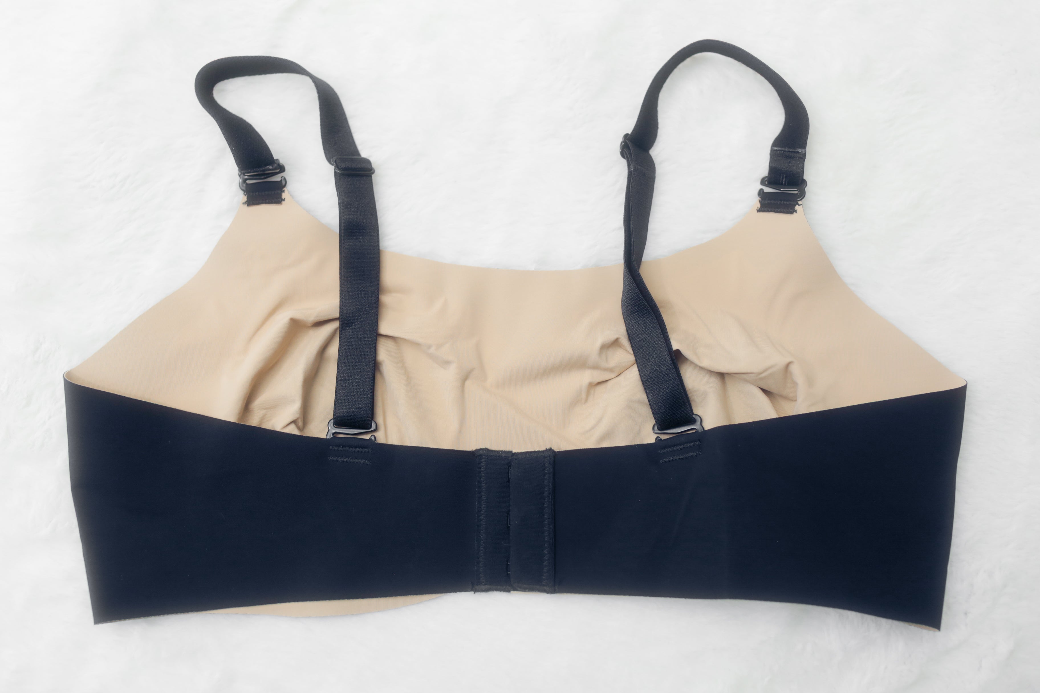 Knix Knixwear 4 34C 32D 34D Seamless Wireless Unpadded Contour T-shirt Bra Black