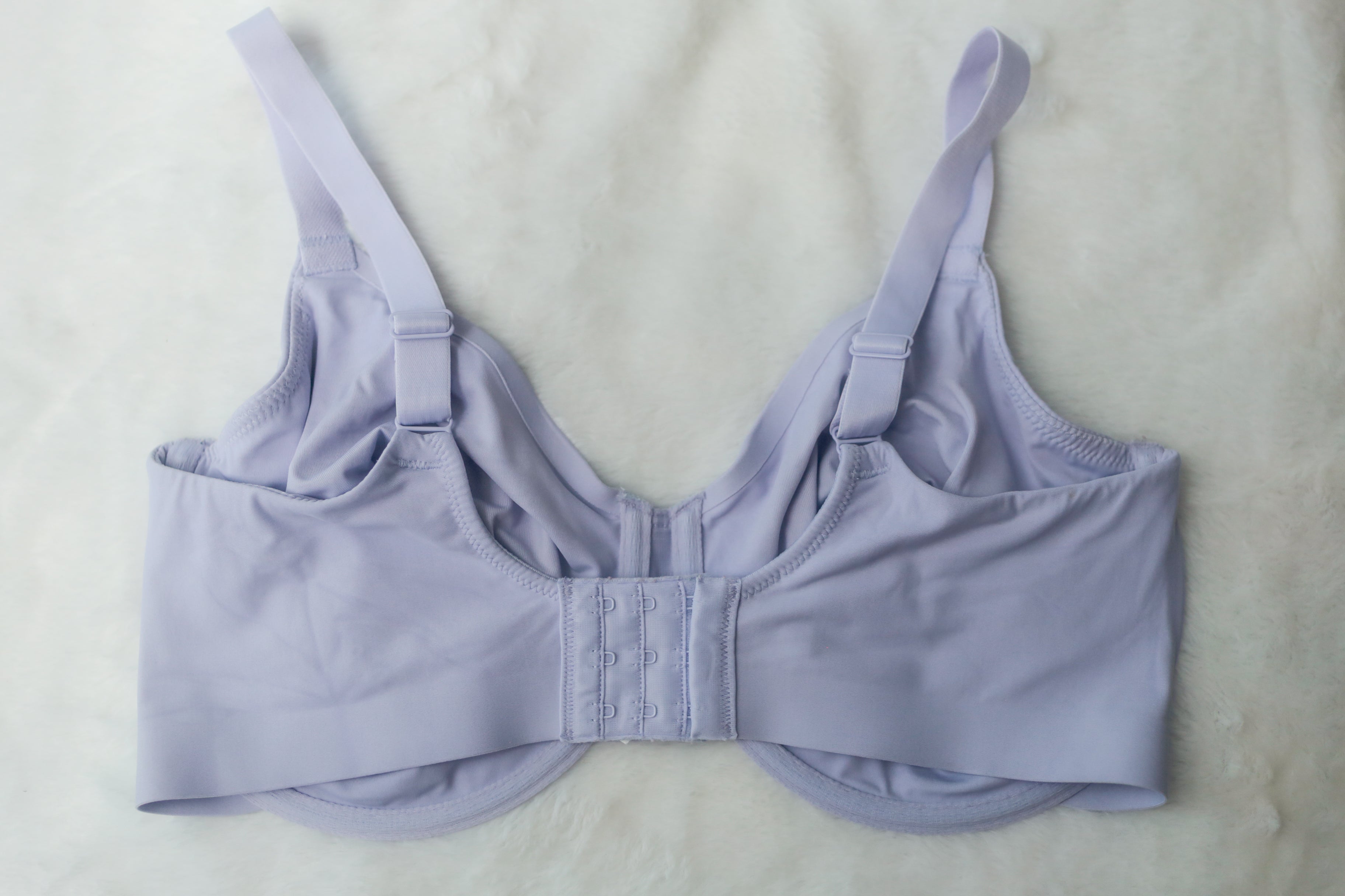 Wacoal 36G 855308 At Ease Full Figure Unpadded Bra Lavender