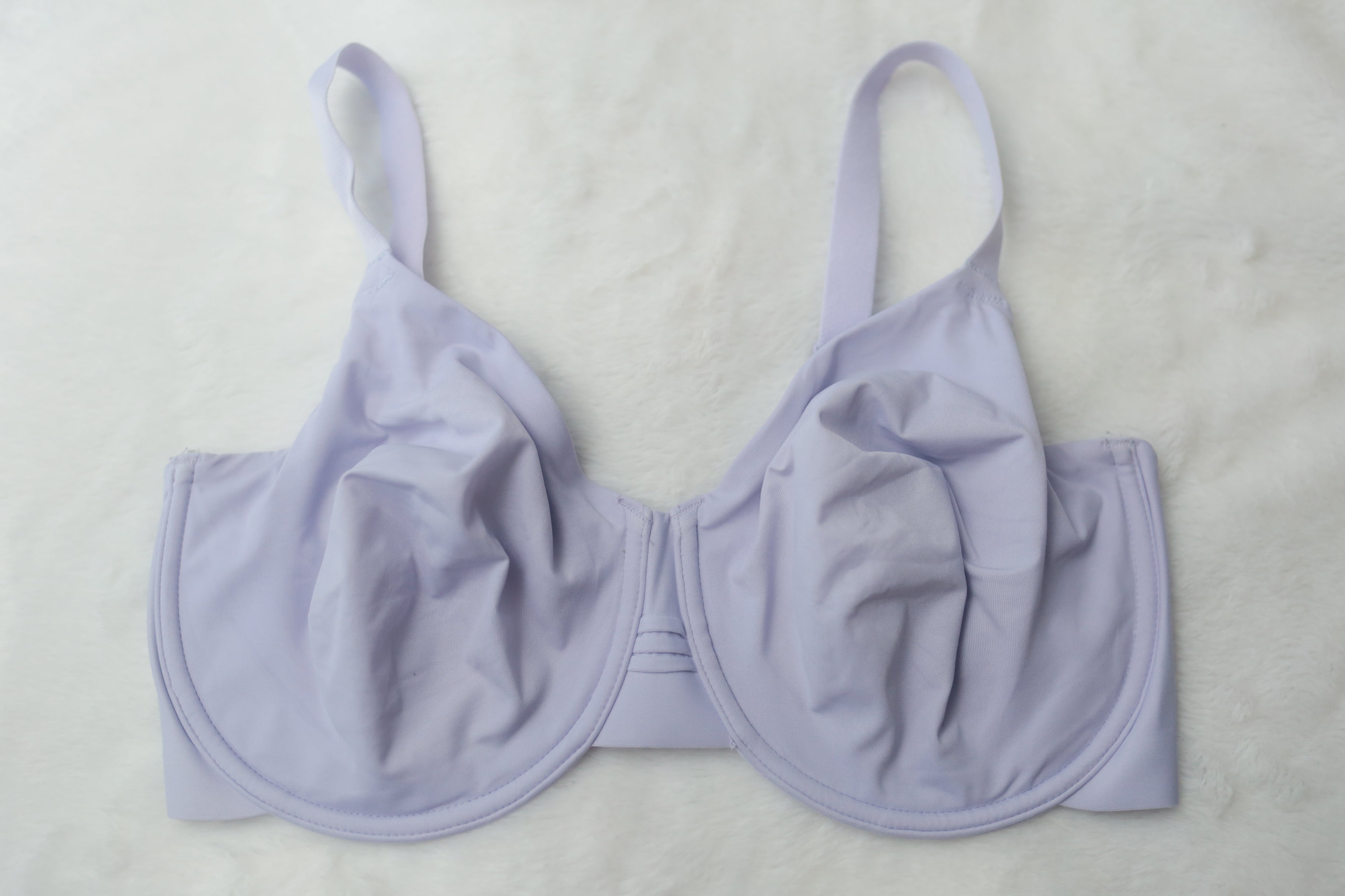 Wacoal 36G 855308 At Ease Full Figure Unpadded Bra Lavender