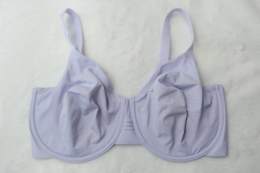 Wacoal 36G 855308 At Ease Full Figure Unpadded Bra Lavender
