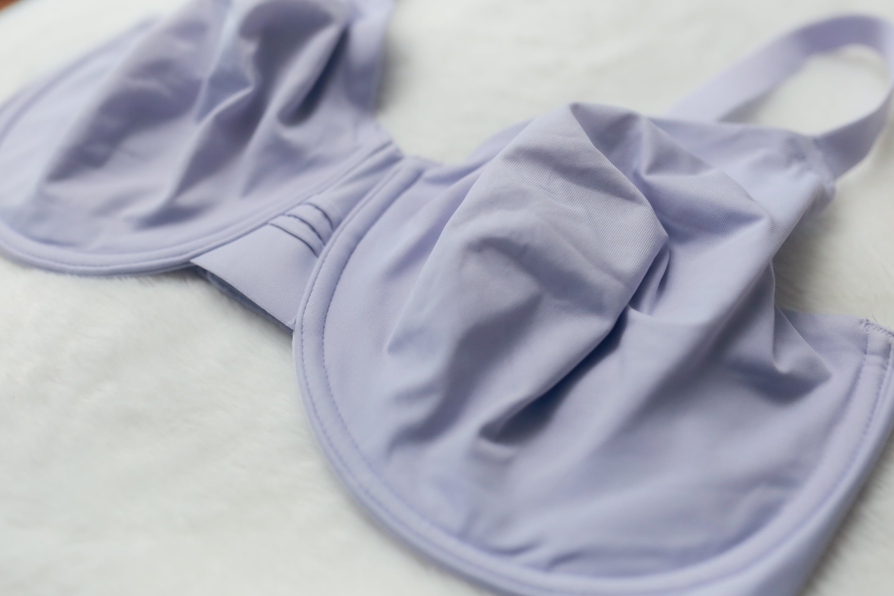 Wacoal 36G 855308 At Ease Full Figure Unpadded Bra Lavender