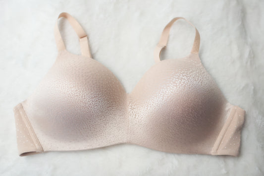 Wacoal 40C Back Appeal Wire Free 856303 Wireless Bra Nude