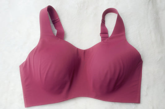Knix 6+ 34DDD 32DDDD 34DDDD Catalyst Seamless Wireless Contour Sports Bra Wine