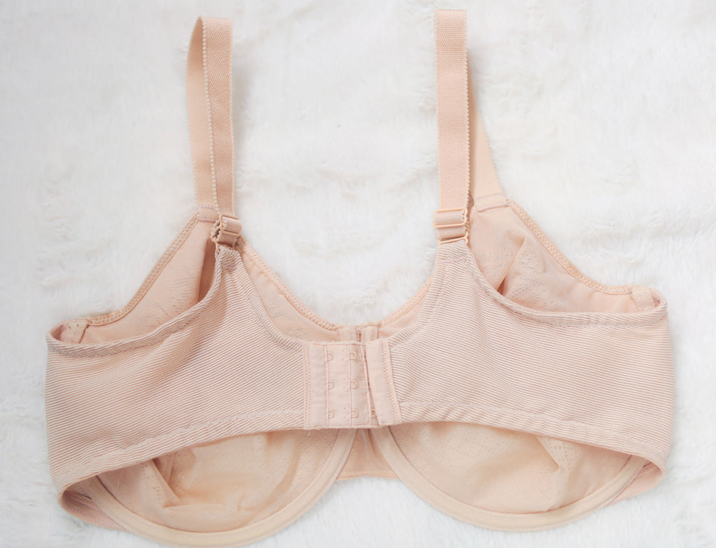 Wacoal US 38G UK 38F Visual Effects Minimizer 857210 Full-coverage Bra Beige