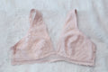 Anne Klein Pink Lace Lightly Lined Bralette Large