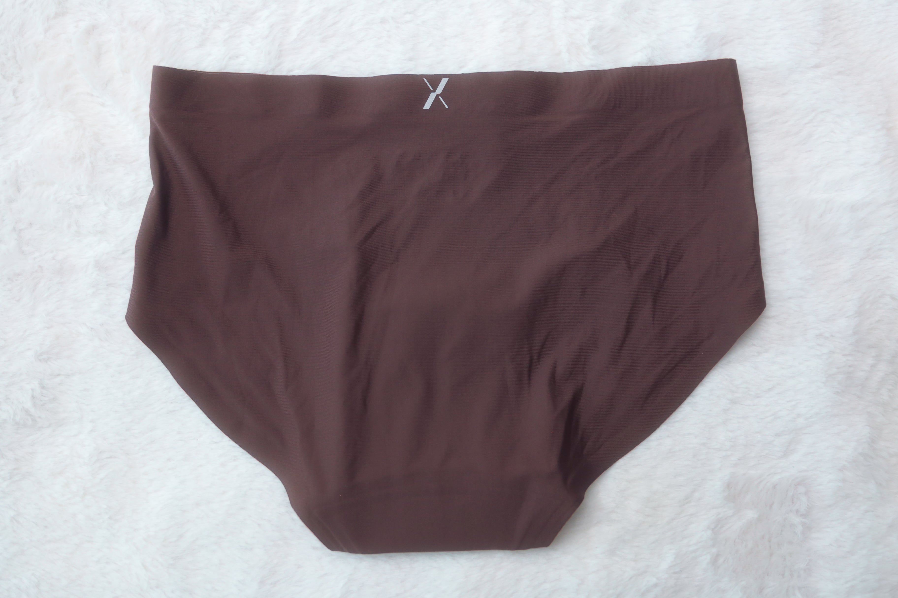 Knix Super Leakproof® No-Show French Cut Period Panties XS Brown NWOT
