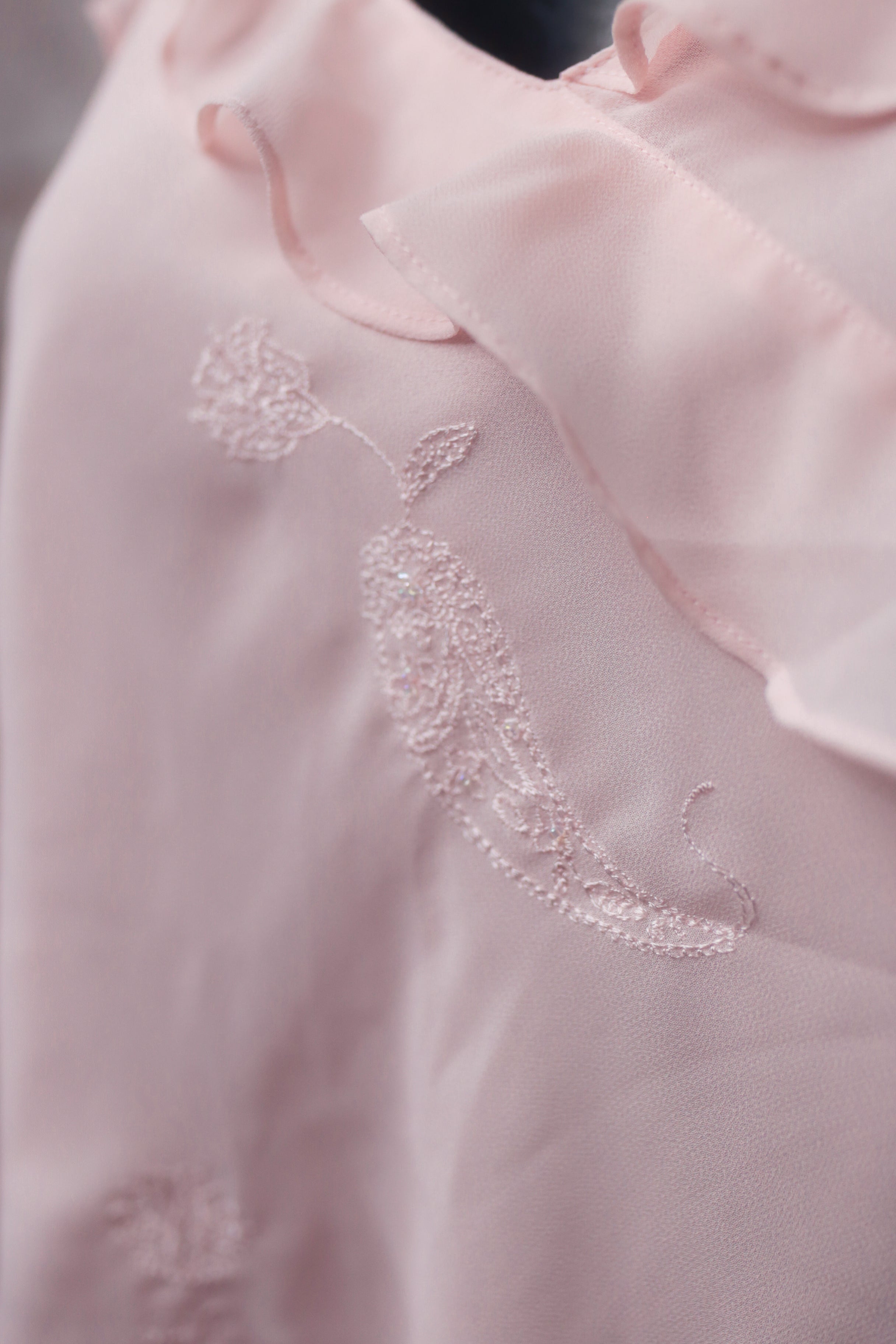 Valerie Stevens Y2K Ruffled Cami Chemise Lingerie Pink Small