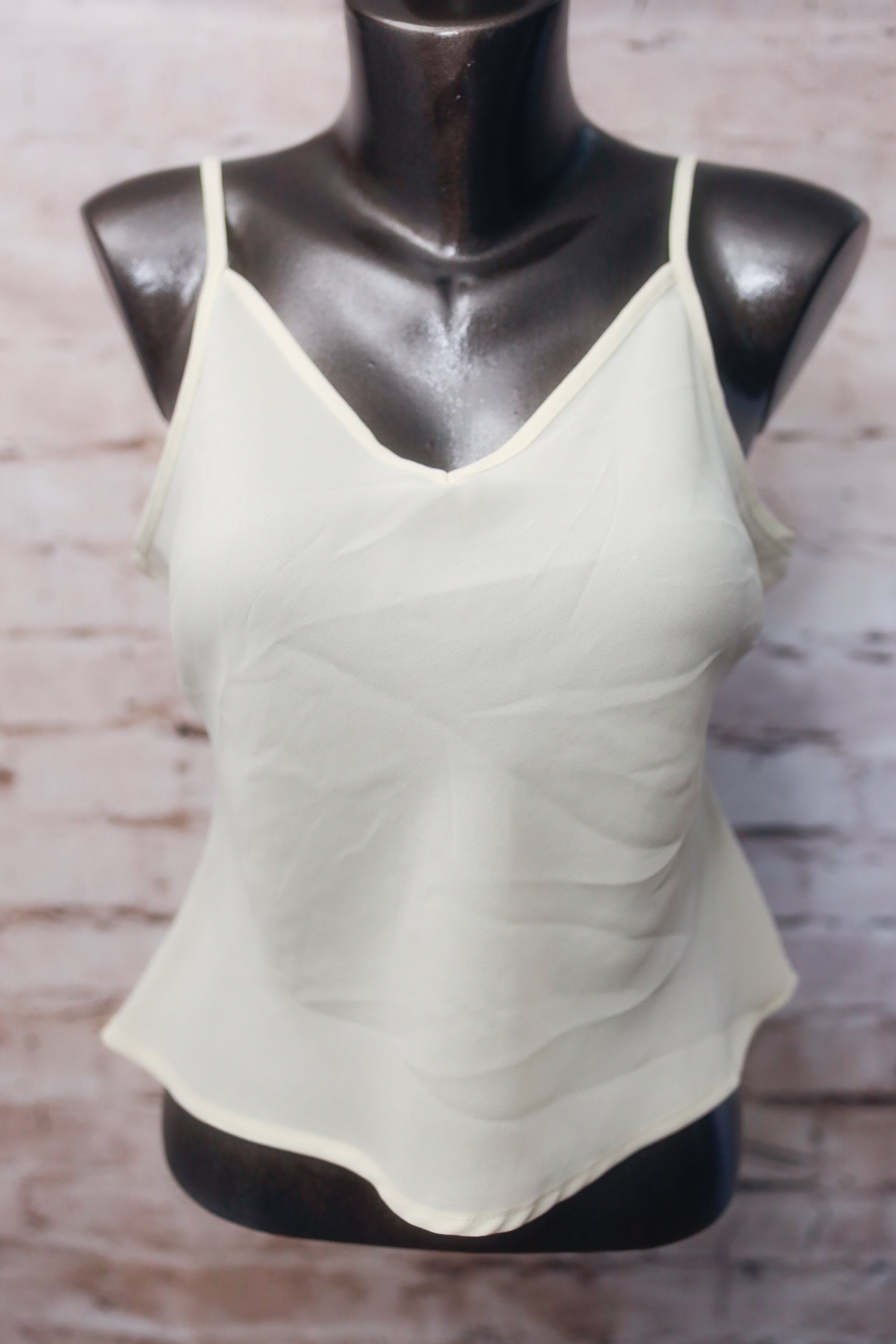 Notations Semi-sheer Cami Ivory Petite Medium