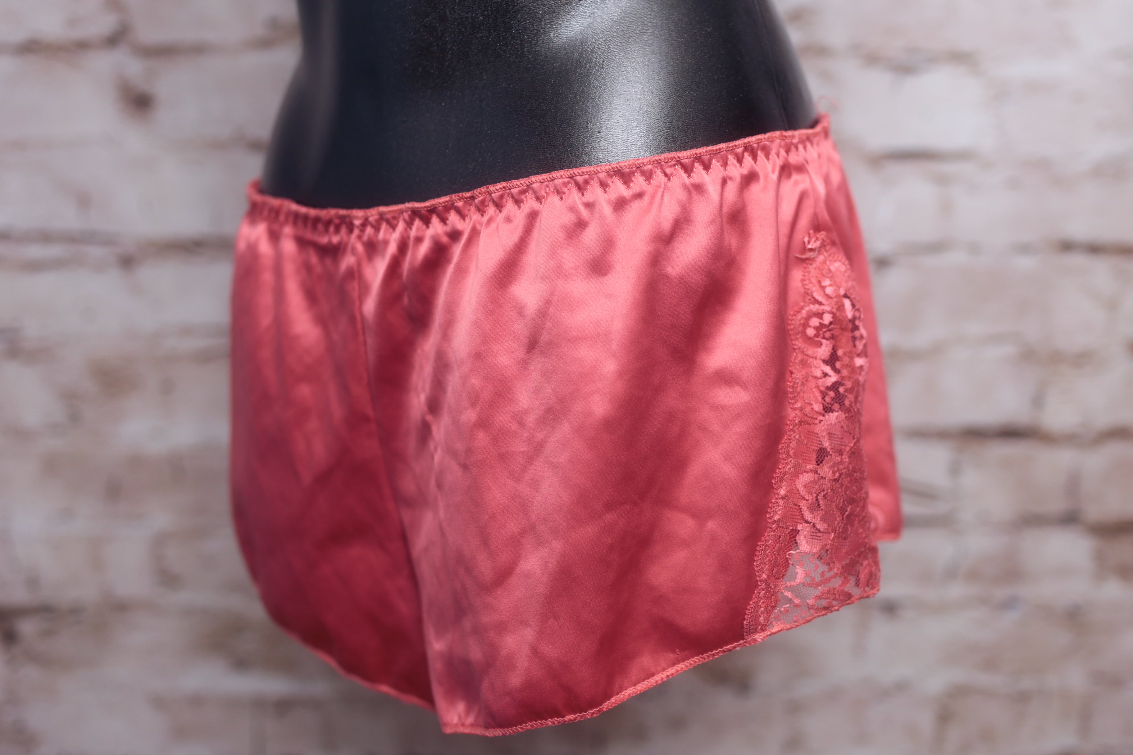 Rachel Roy Chemise and Shorts Lingerie Set Pink Large