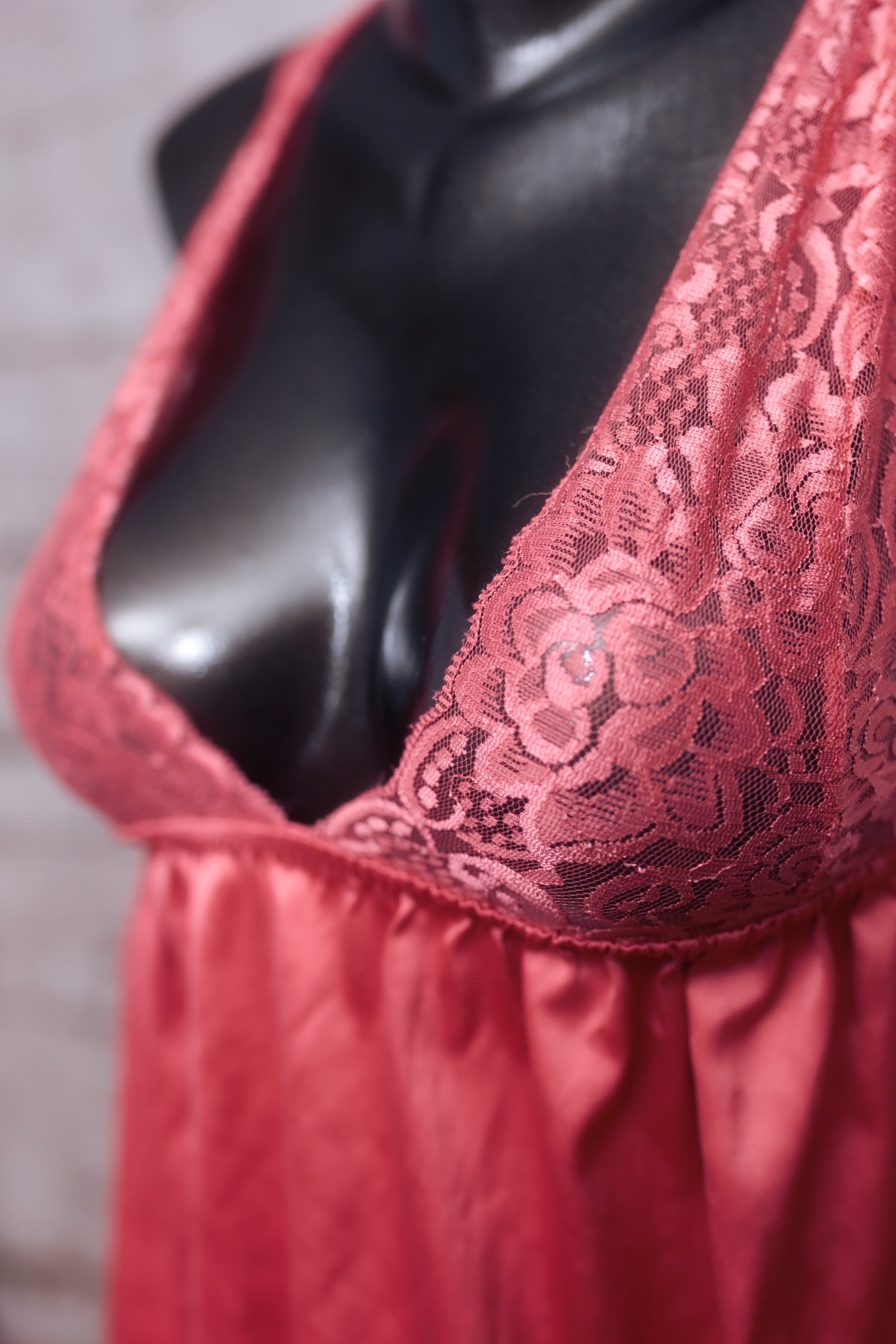 Rachel Roy Chemise and Shorts Lingerie Set Pink Large