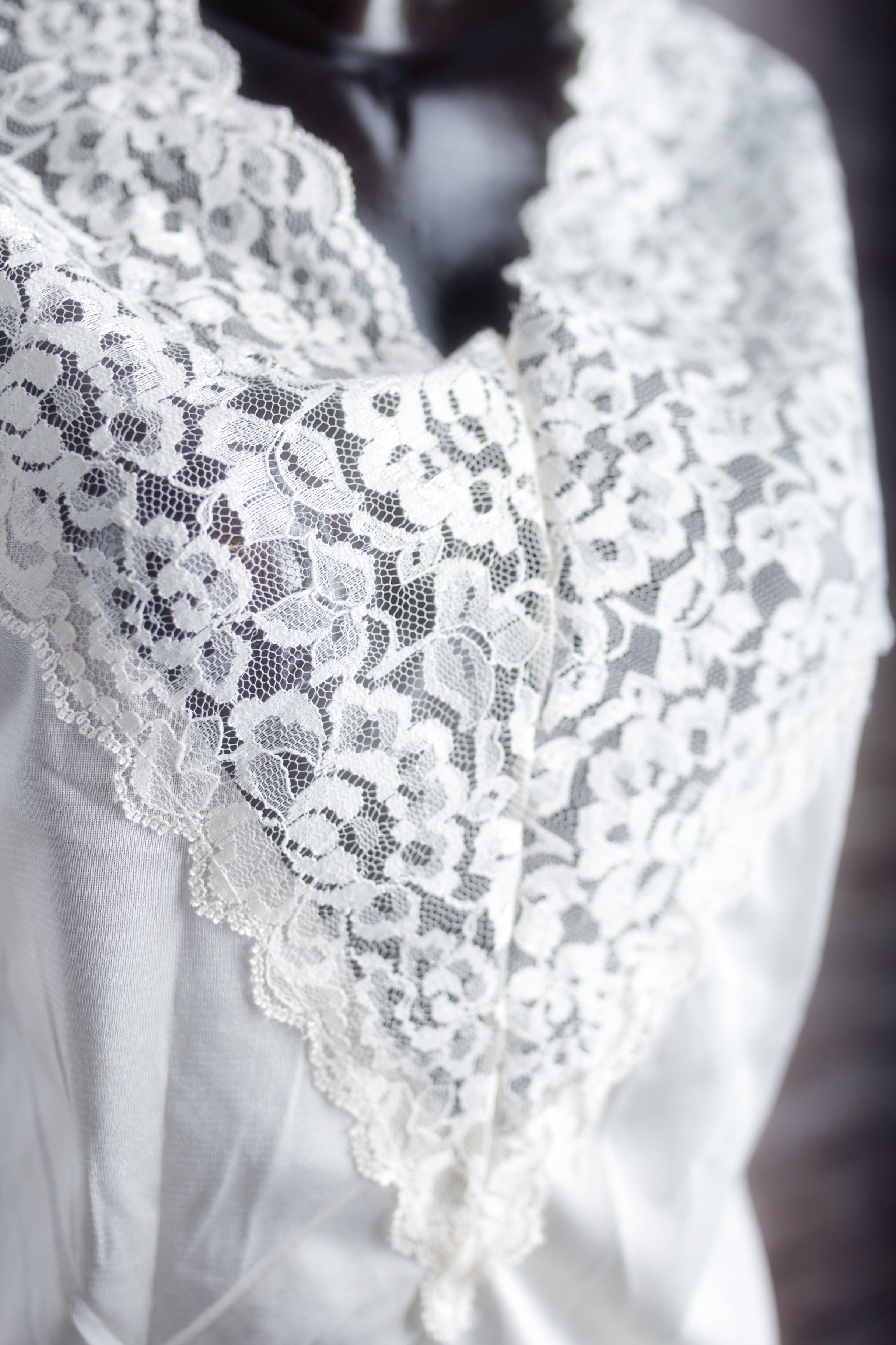 Collections Etc Vintage Camisole Lingerie Size Medium Ivory