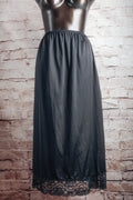 Sears Vintage Black Half Slip USA-made Medium