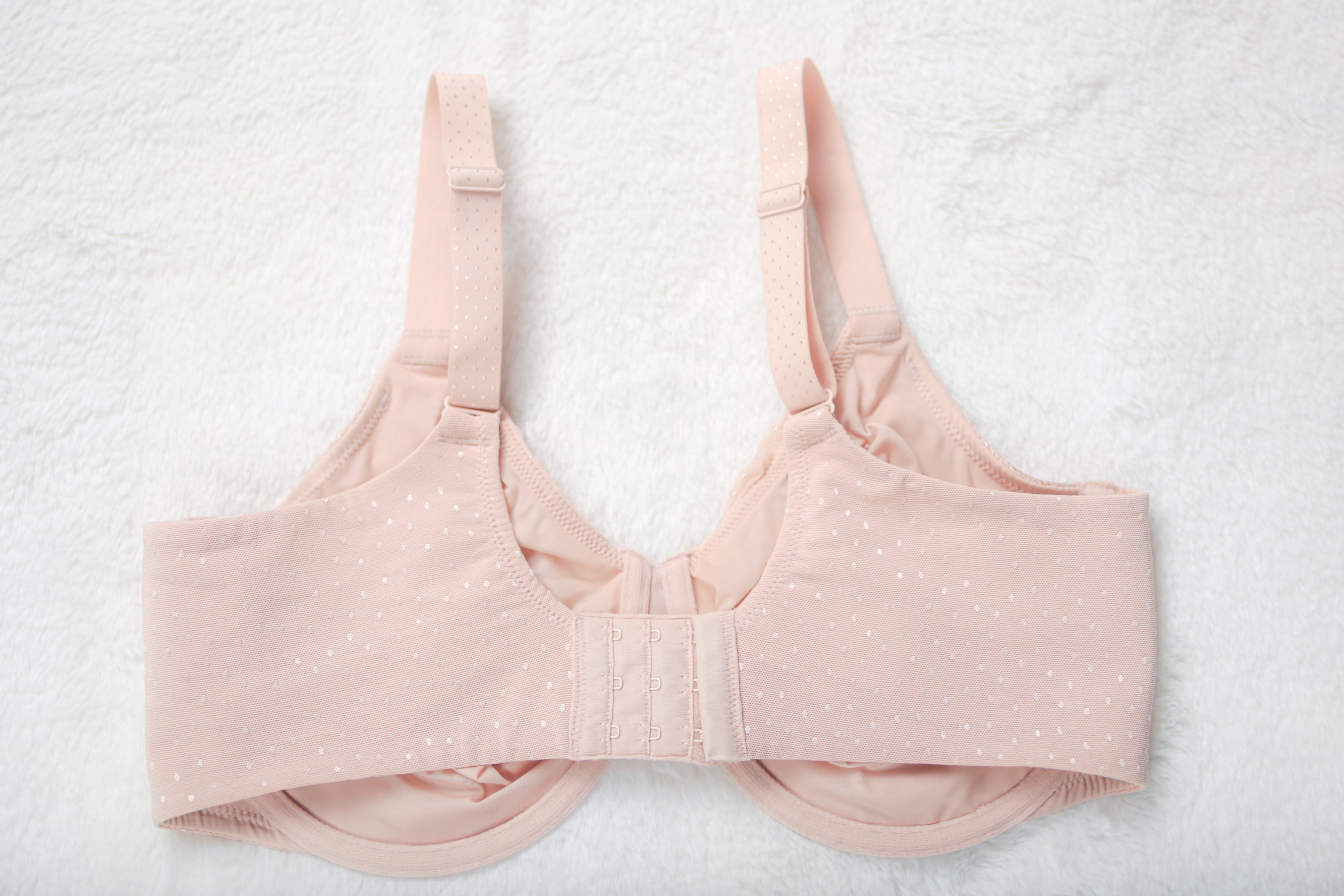 Wacoal 36DDD 855303 Back Appeal Smoothing Unlined Underwire Bra Beige