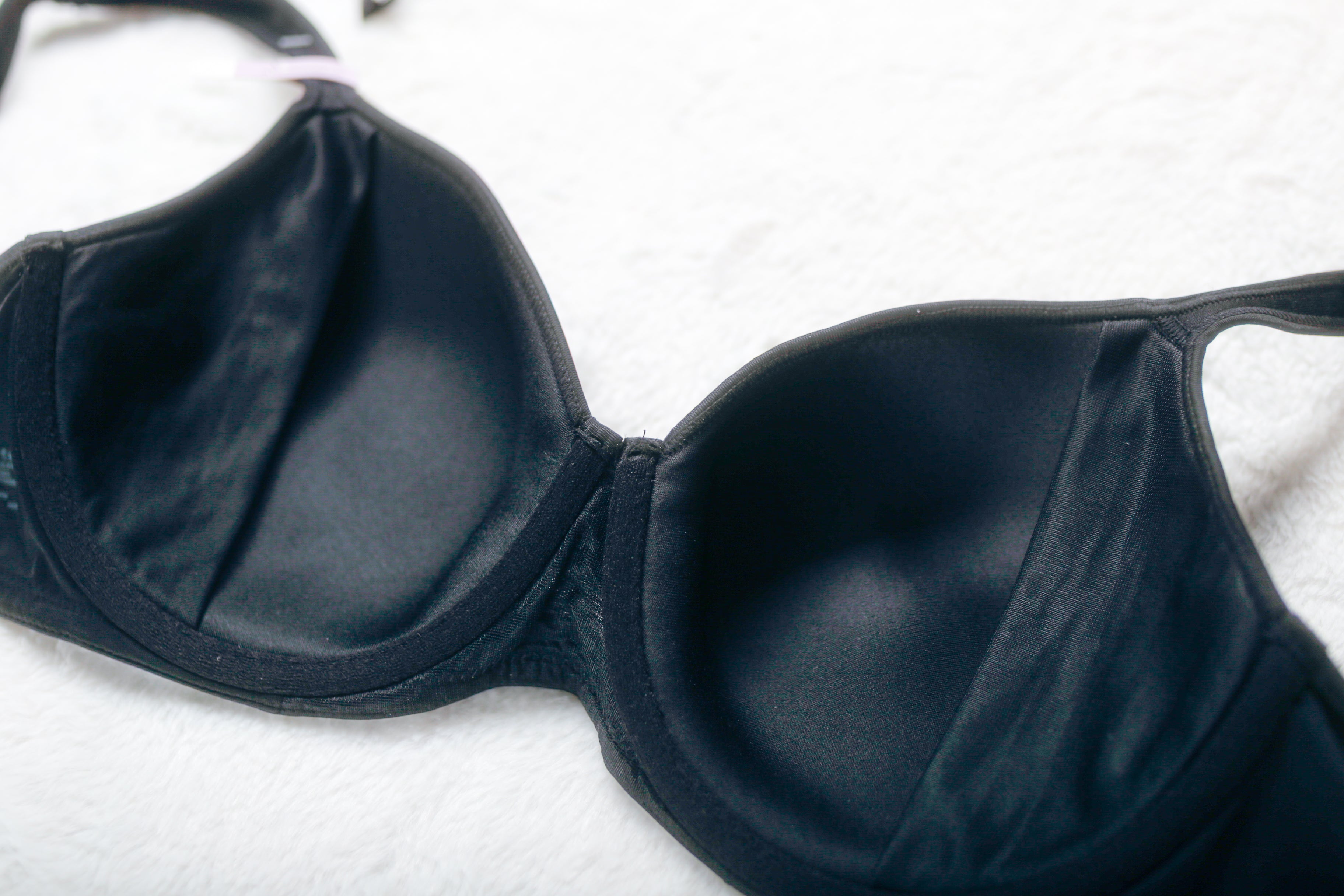 Bali 34D One Smooth U Minimizer 3490 Full Coverage Underwire Bra Black NEW